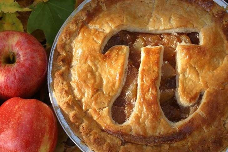 It's a Pi Pie...which is meta. And Pi's an irrational number...wait! Why am I explaining myself to you?
