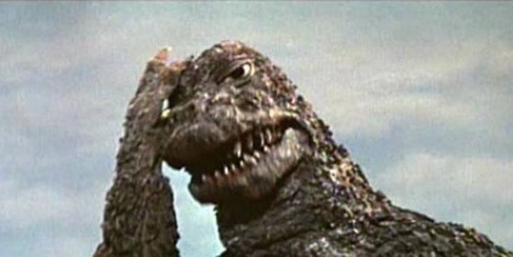 Godzilla epic facepalm