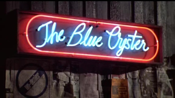 the blue oyster