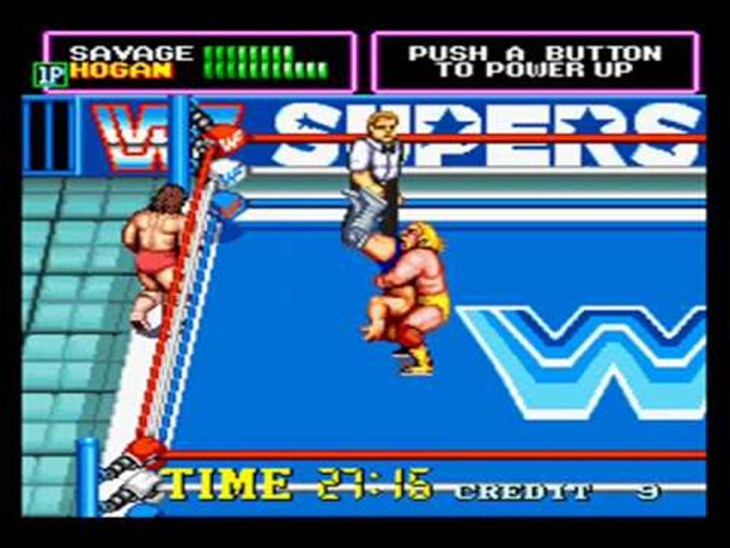 WWF superstars 1989 video game