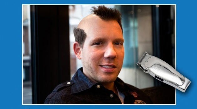 Good guy Cliffy - Shaved his head for cancer