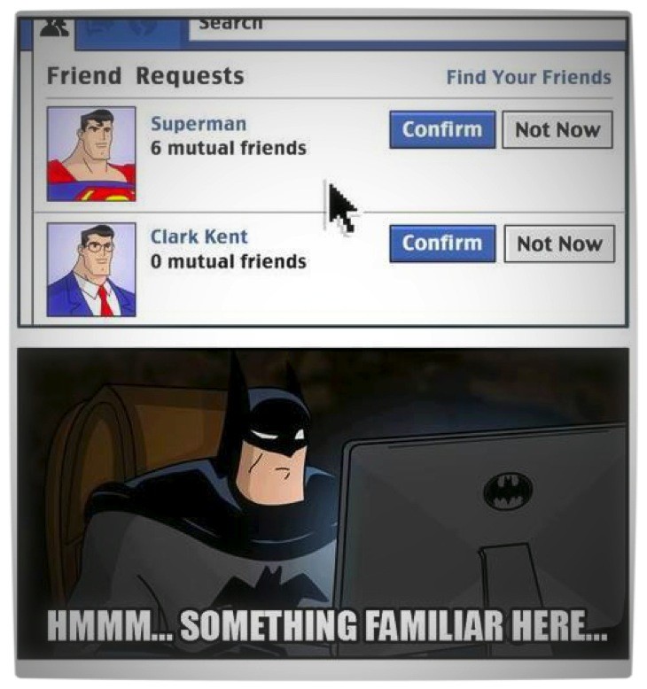 Facebook batman kent