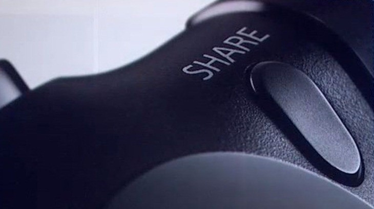 share button PS4
