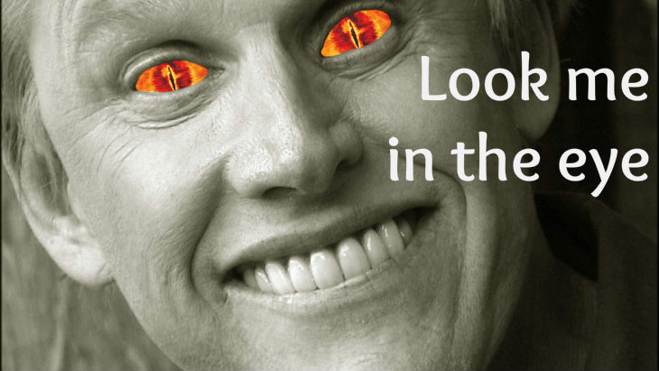 Gary Busey is the Dark Lord by AtomicGaryBusey