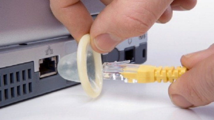 Ethernet condom