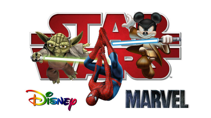 Star Wars Disney Marvel banner